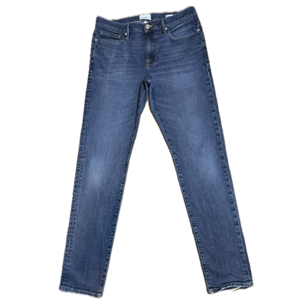 FRAME L'Homme Athletic Men's Catalina Blue StretchFXPro Jeans | Sz 33